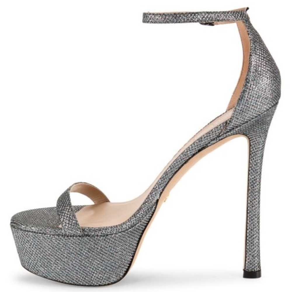 New Stuart Weitzman Nudistcurve Open Toe Platform… - image 4